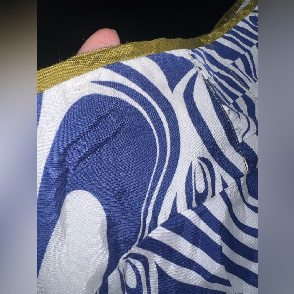 Cabi Blue Lombard Skirt Style #470 Size 12 EUC - Picture 2 of 9